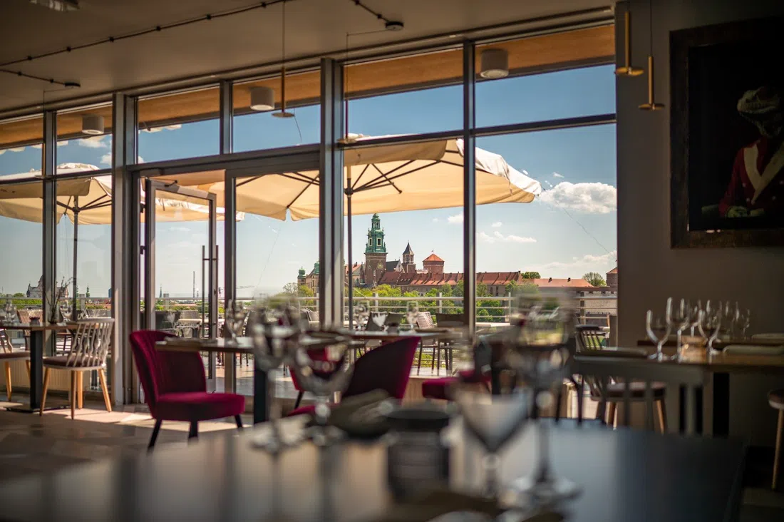 Café Oranżeria at Hotel Kossak, Krakow