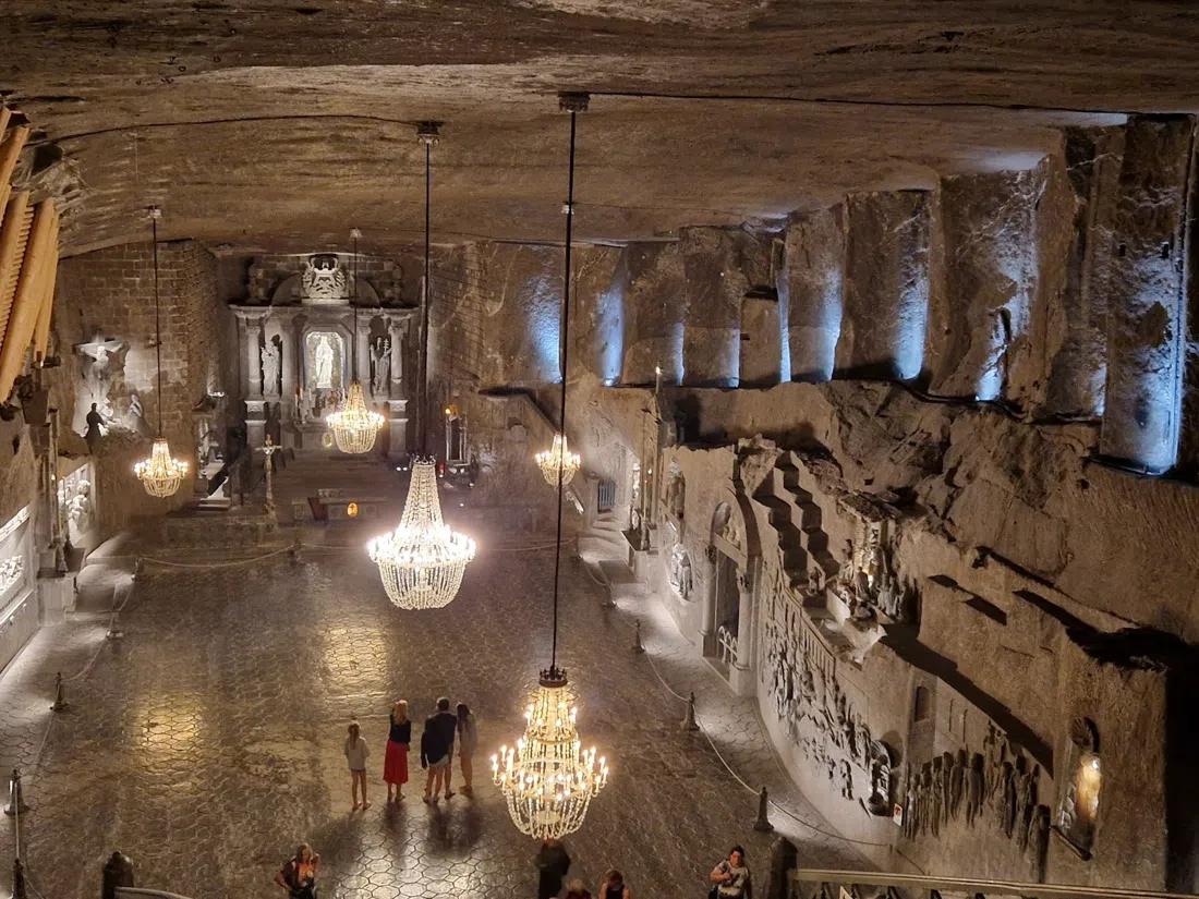 Salzbergwerk Wieliczka, Krakau