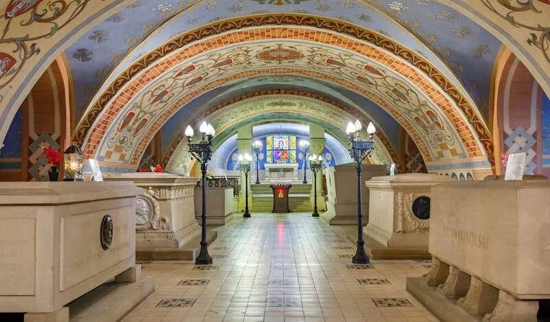 Crypt of the Distinguished at Skałka (Krypta Zasłużonych), Krakow