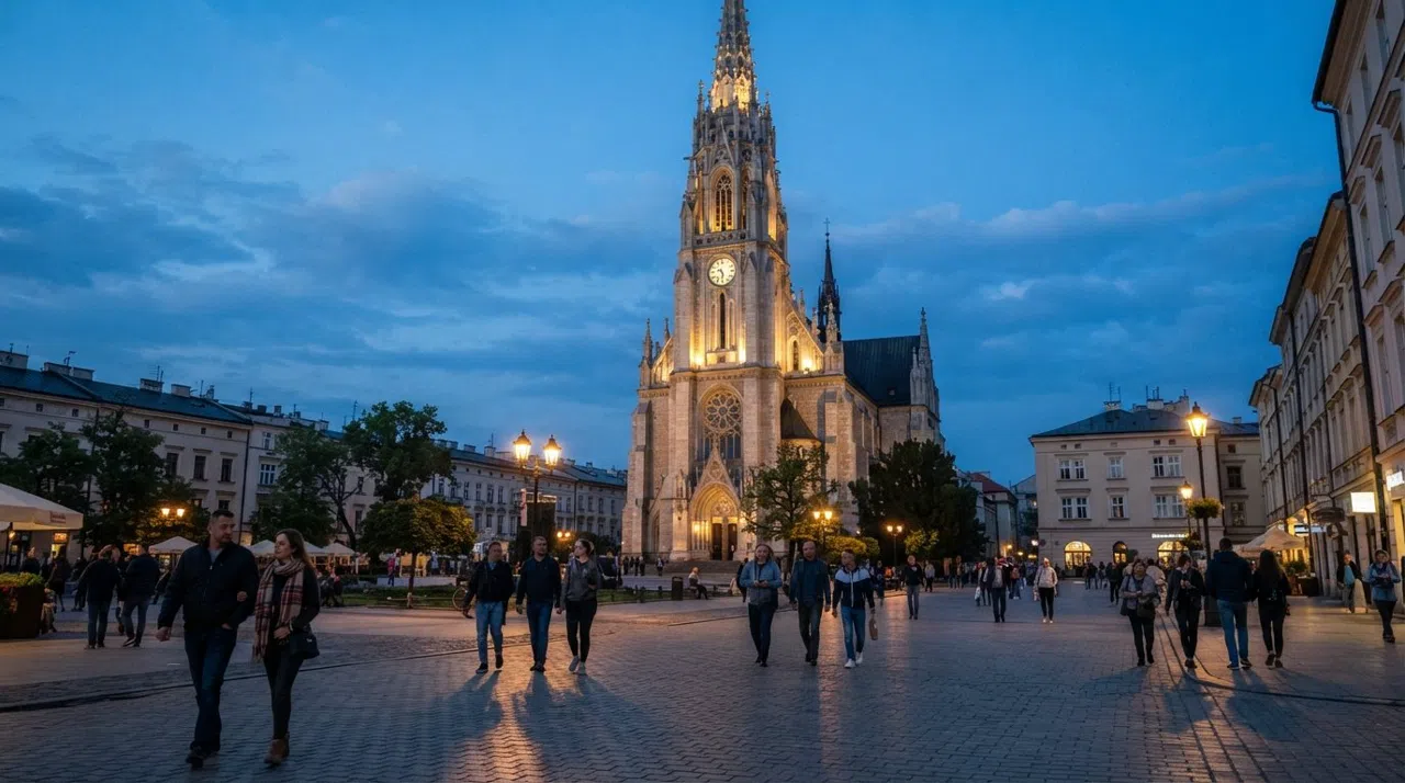 Podgórze, Krakow: stadsdelen på södra sidan som bär stadens tyngsta historier